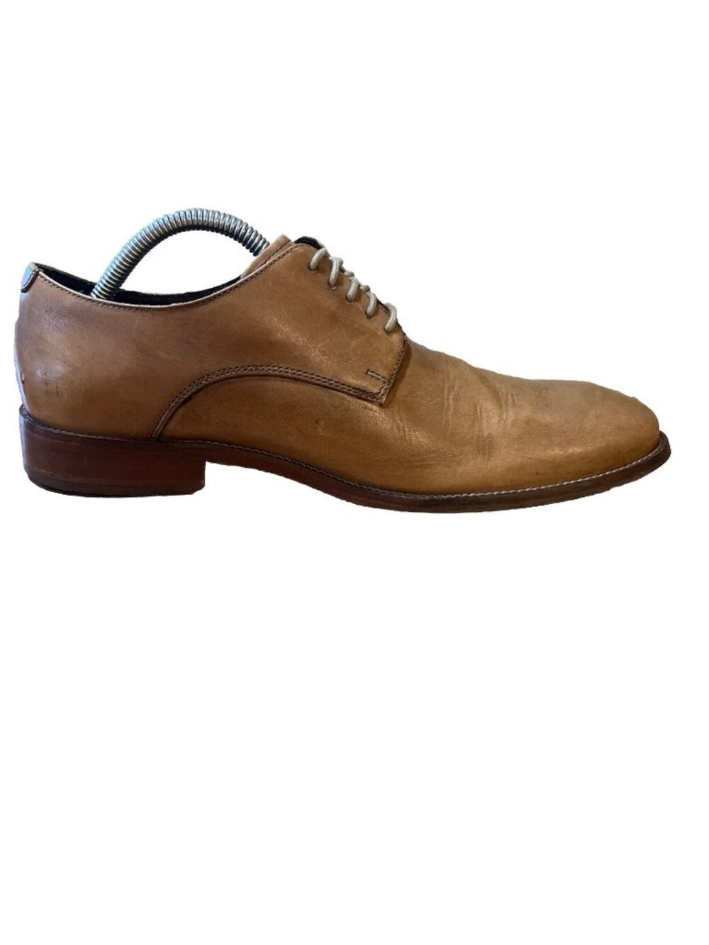 Cole Haan Williams Cap Toe Shoes Mens Size 9 M British Tan Oxford Carmel Color